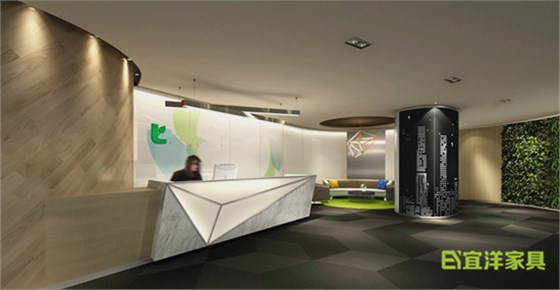 辦公家具前臺(tái)|宜洋辦公家具廠