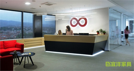 現(xiàn)代風(fēng)辦公家具前臺(tái) 宜洋家具