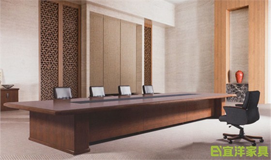 實(shí)木會(huì)議桌定制