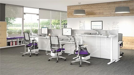 智能辦公家具定制,智能升降桌訂做