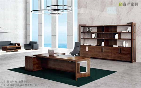 實木辦公桌,實木大班臺