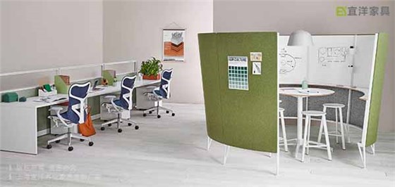 板式辦公桌,人體工學椅