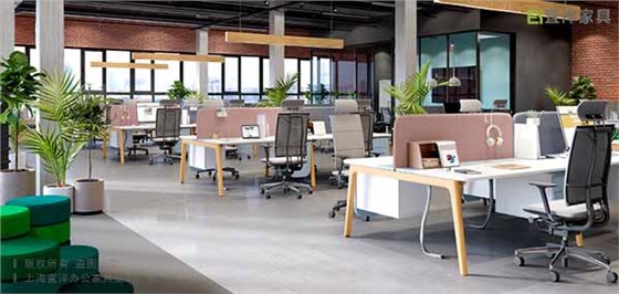 職員辦公區(qū),組合辦公桌,工學(xué)椅