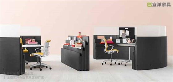 洞穴辦公空間,屏風(fēng)辦公