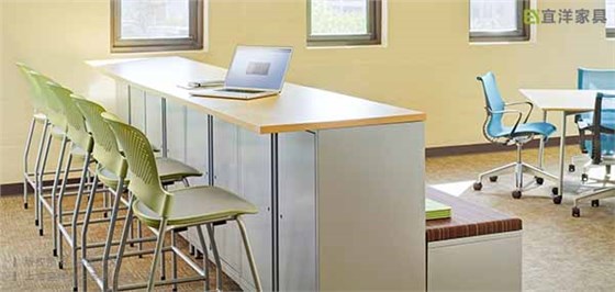 板式會(huì)議桌,高腳凳