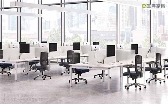 六人位辦公桌,六人工作位