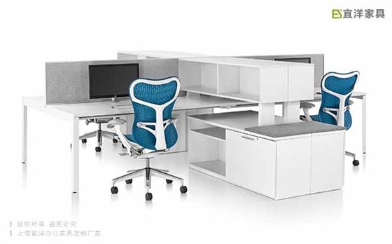 屏風辦公桌,屏風工作位,員工工作位