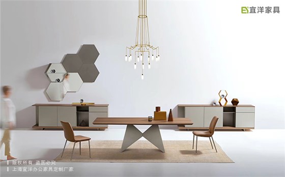 板式辦公桌,商務辦公桌,定制職員桌