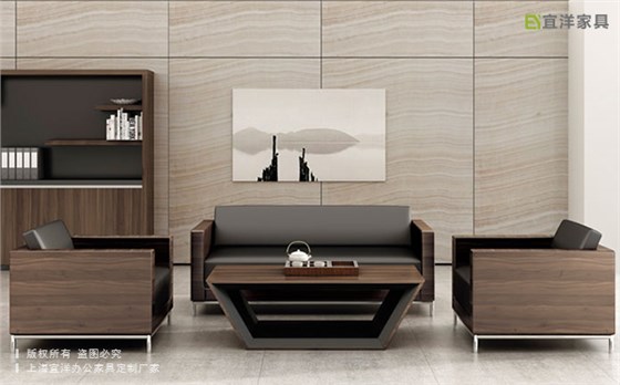 沙發(fā)擺放,商務牛皮沙發(fā),辦公沙發(fā)擺放設計