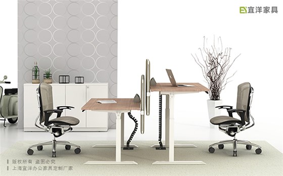 電動(dòng)升降桌,青島辦公家具廠家直銷(xiāo),智能家具廠