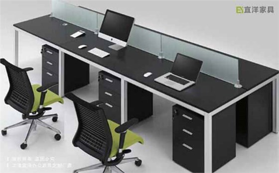 玻璃屏風(fēng)辦公桌,桌上屏風(fēng)工作位