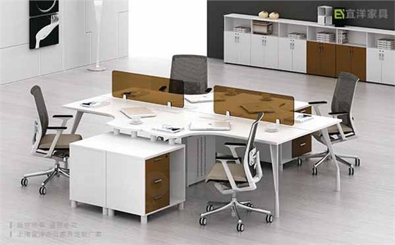 板式組合辦公桌,板式辦公桌,員工板式辦公桌