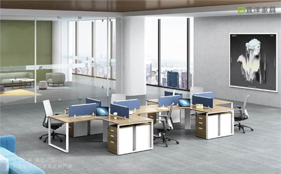 板式辦公家具,屏風(fēng)職員桌,職員桌