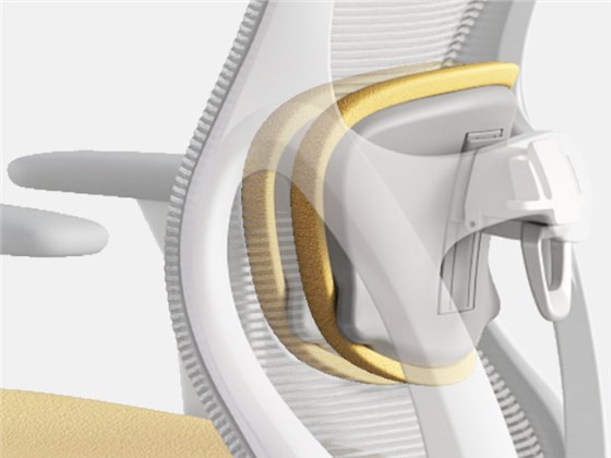 辦公椅腰部支撐