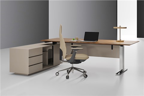 老板辦公桌 多功能智能電動(dòng)可升降經(jīng)理主管桌辦公家具