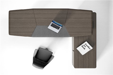 宜洋博仁大班臺(tái) BR-02B_上海高端總裁桌定制_胡桃木辦公家具 - 宜洋家具官網(wǎng)