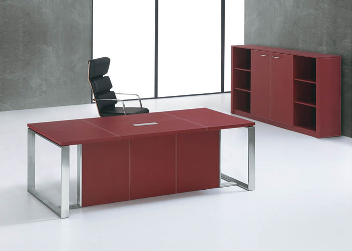 班臺(tái),辦公桌圖片,皮質(zhì)辦公家具,皮質(zhì)老板桌