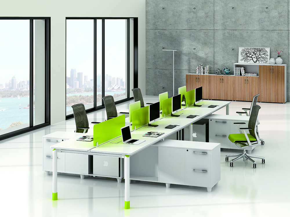 屏風(fēng)組合桌|時尚辦公家具