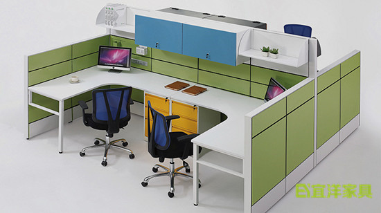 上海辦公家具廠&mdash;宜洋屏風辦公桌