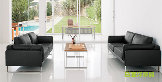 上海辦公家具廠家|真皮休閑沙發(fā)