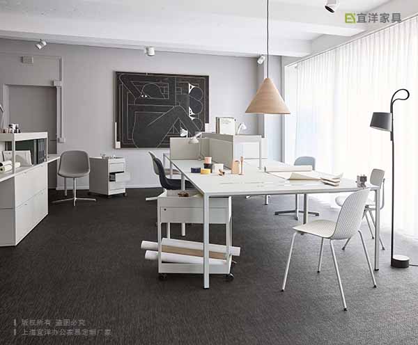 板式辦公桌,員工辦公桌