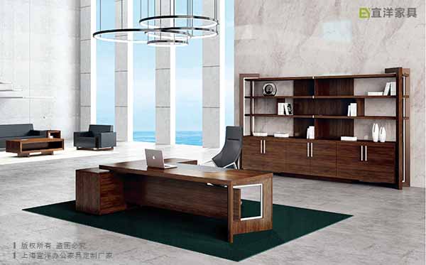 實木辦公桌,實木大班臺