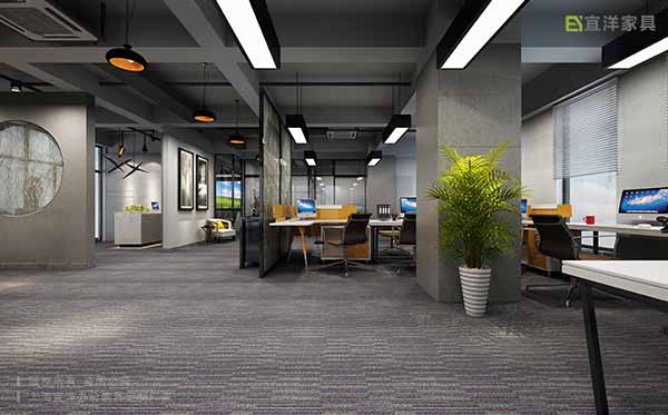 辦公空間,板式辦公家具