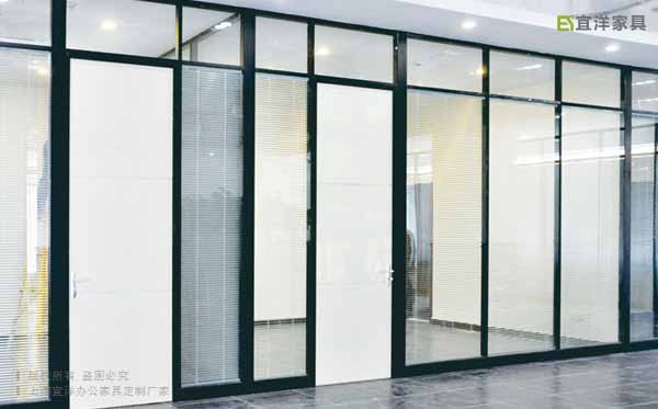 辦公玻璃隔斷,辦公雙玻璃隔斷