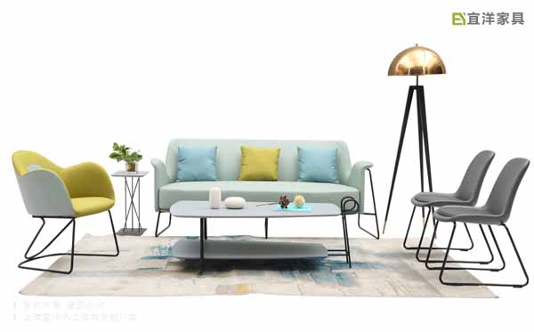 辦公布藝沙發(fā)