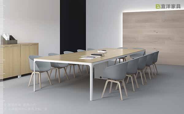 板式會(huì)議桌,八人會(huì)議桌,會(huì)議椅