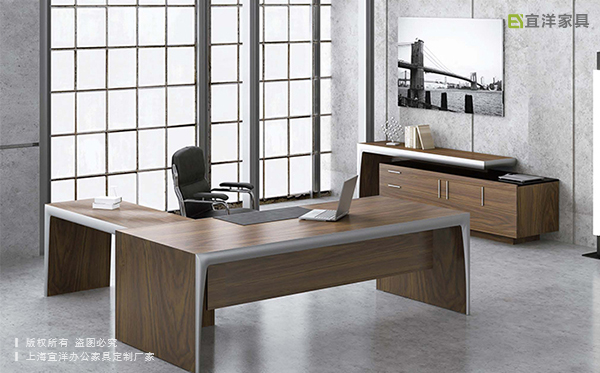 實木老板桌,大班臺定制廠家,實木總裁桌廠家直銷