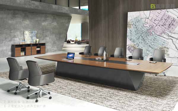 實(shí)木會議桌,八人會議桌,油漆會議桌