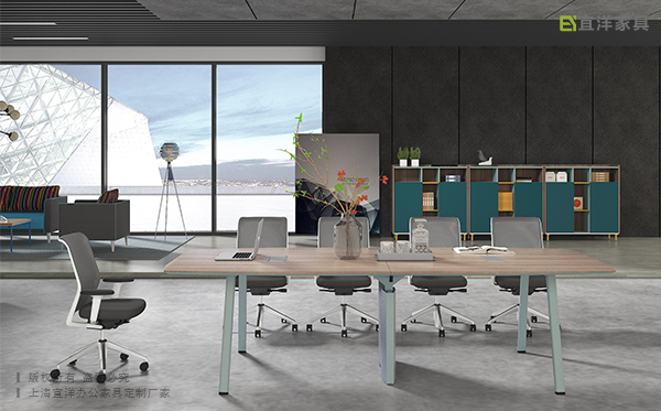 會(huì)議桌廠家,辦公板式會(huì)議桌,板式與實(shí)木的區(qū)別