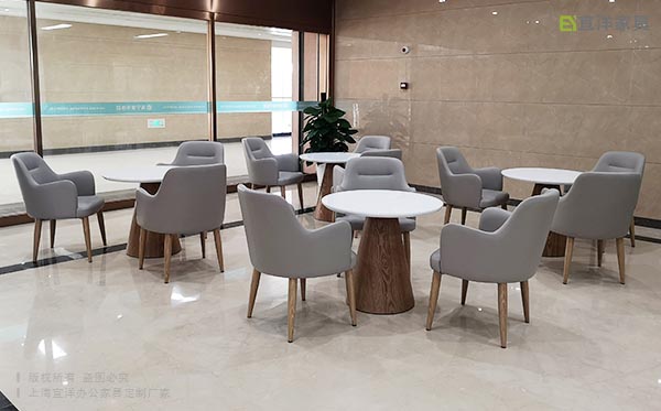 布藝沙發(fā),休息室,茶幾