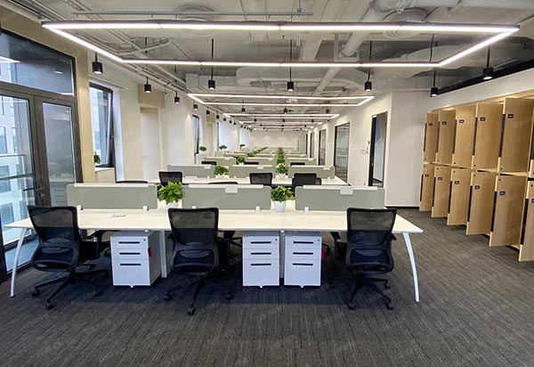 板式辦公桌,職員桌,六人辦公桌