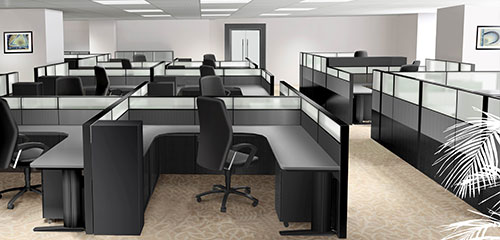 宜洋辦公家具大氣上檔次！