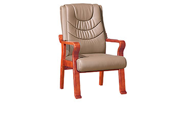 定制接待椅-實木會議椅-班前椅-皮椅