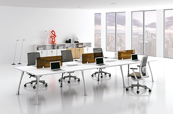 圣尼科員工辦公桌