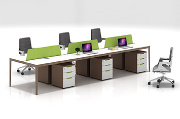 屏風(fēng)辦公桌-職員桌尺寸設(shè)計-辦公職員桌-職員桌