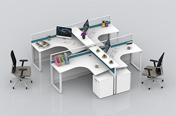 屏風辦公桌-辦公室屏風-屏風工作位-辦公屏風隔斷-辦公屏風