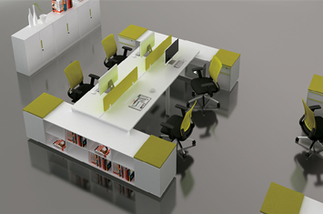 辦公桌隔斷-職員桌屏風-辦公桌廠家