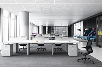 員工桌-辦公組合桌-屏風式辦公桌-定制辦公桌廠家