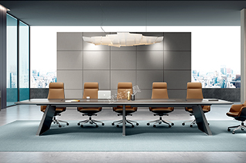 實木會議桌-多人會議桌-會議桌家具-油漆會議桌-會議桌廠家