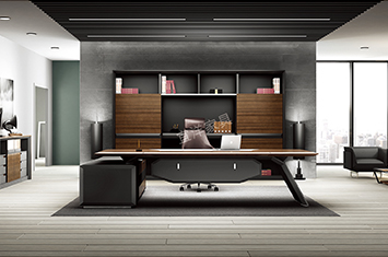 實木大班臺-大班臺定做-辦公班臺-實木班臺-班臺家具